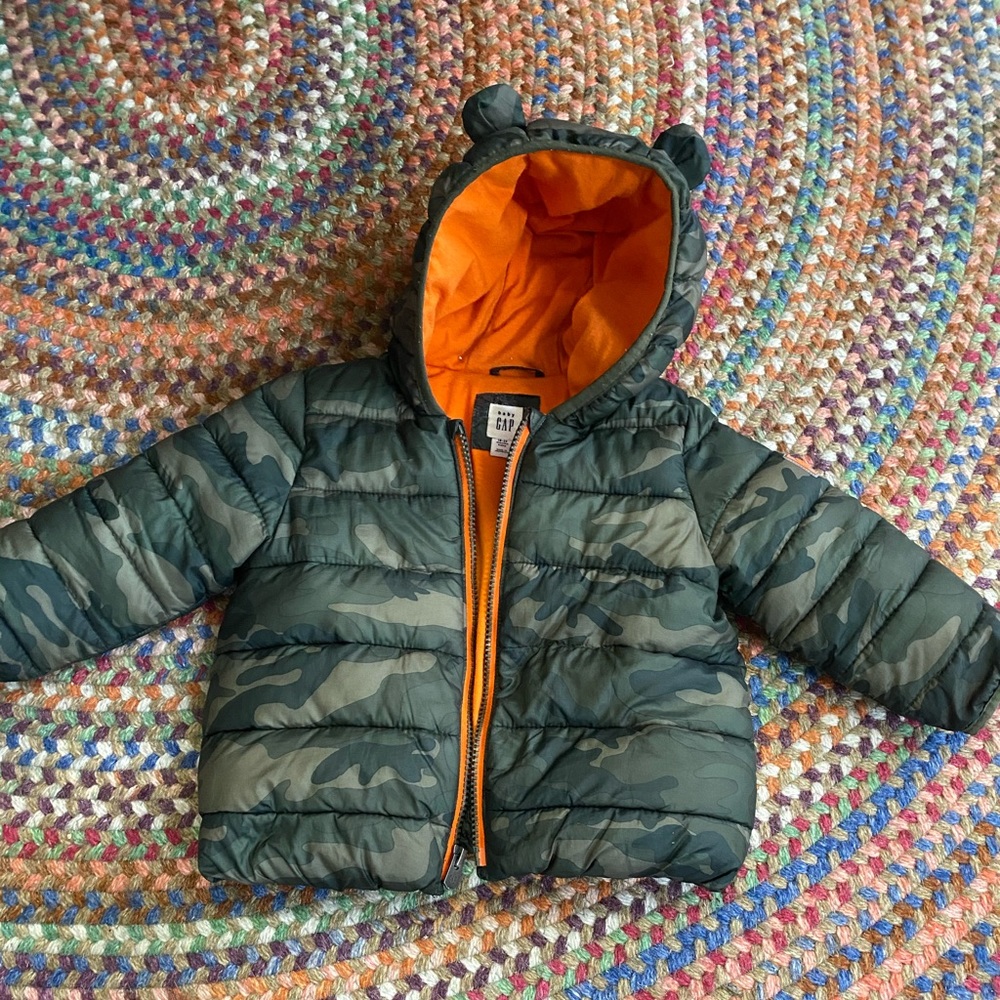 Baby Gap army green Coat
